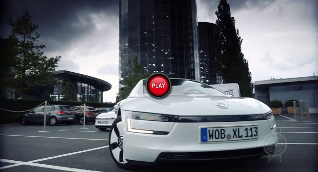  VW’s Storm Trooper-Faced XL1 Hybrid Video Reviewed