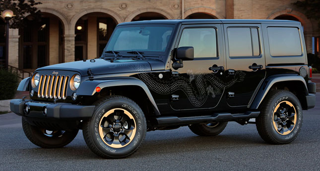  2014 Jeep Wrangler Dragon Edition Arrives in the U.S. with a $36,095 Sticker Price