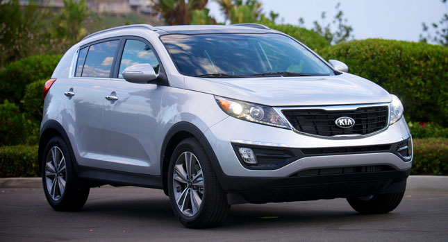  2014 Kia Sportage with Barely Noticeable Styling Updates and Extra Features for U.S.