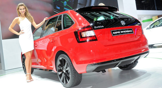  Skoda Announces Two World Debuts in Frankfurt – Rapid Spaceback and Refreshed Yeti