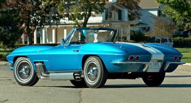  Harley Earl's Personal 1963 Corvette Sting Ray Convertible for Sale