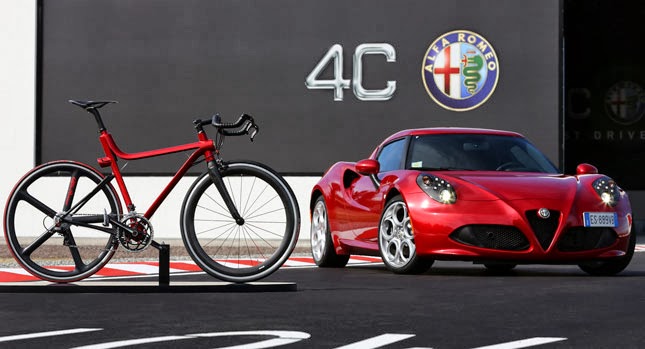  New Alfa 4C Bicycle will Cost You Between €3,500 to €9,000 or $4.7k to $12.2k
