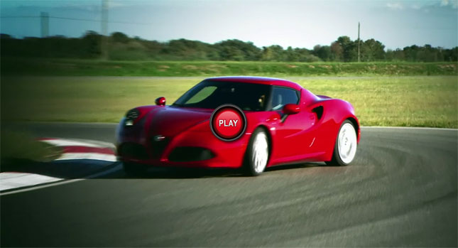  Giancarlo Fisichella Runs Out of Adjectives while Driving Alfa Romeo 4C