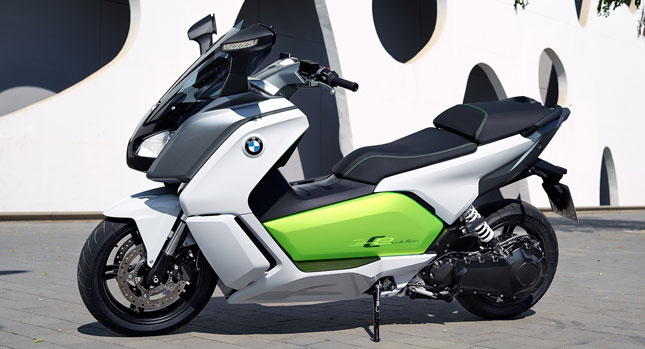  BMW Brings C Evolution All-Electric Scooter in Frankfurt