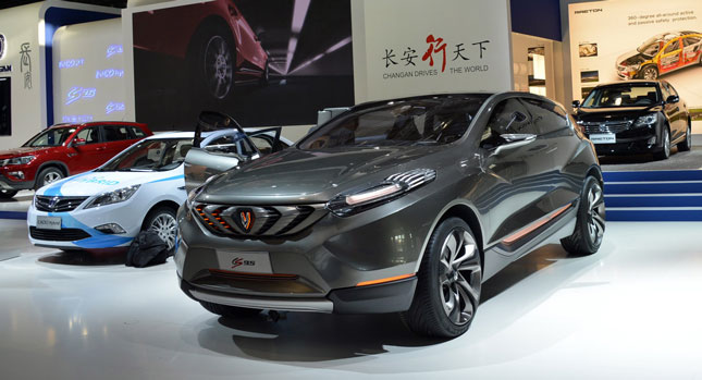  China's Changan Lays Its Goods on the Frankfurt Motor Show Floors