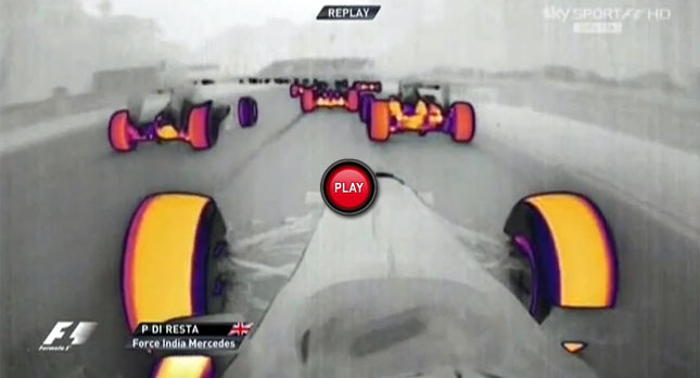  Watching F1 Cars and Their Tires Through Thermal Camera Is Fun!