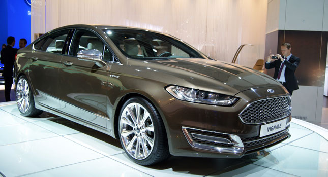  Ford Tries Luxury Again with Mondeo Vignale Concepts Previewing New Sub-Brand [72 Pics]