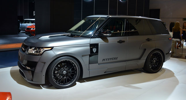 Hamann's Range Rover Mystere and Evoque from the 2013 IAA