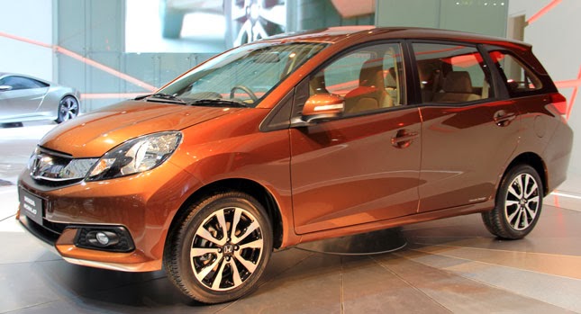  Honda Unveils New Brio-Based Mobilio Prototype MPV in Indonesia [31 Photos]
