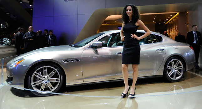  Maserati Announces V6 Diesel for European Market Quattroporte in Frankfurt