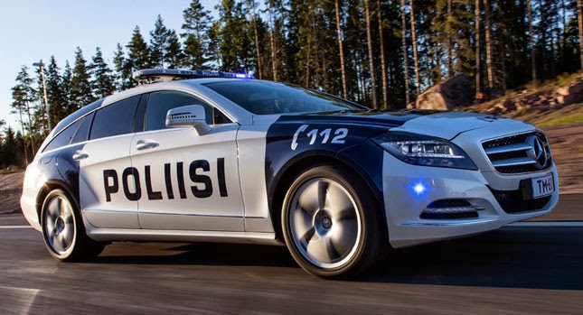  A Mercedes-Benz CLS Shooting Brake Made for Finnish Cops After Reader Vote  [w/Video]