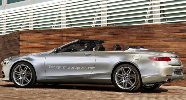 New Mercedes-Benz S-Class Convertible Digitally Visualized