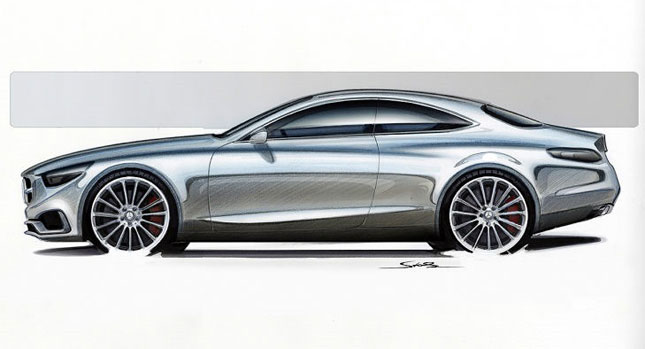  Mercedes to Reportedly Unveil New S-Class Coupe at Frankfurt Auto Show