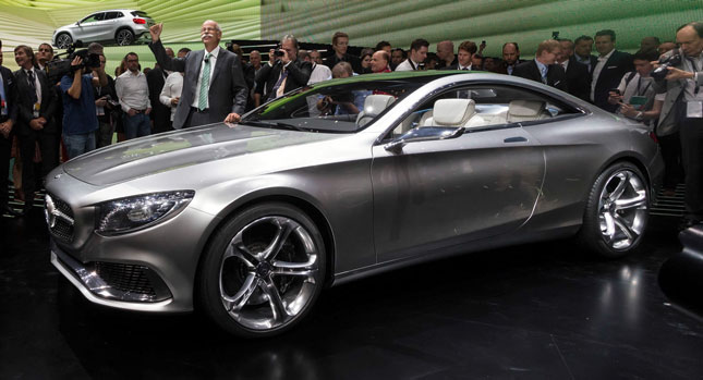  Mercedes-Benz's Sexy Looking S-Class Coupe Concept in the Flesh