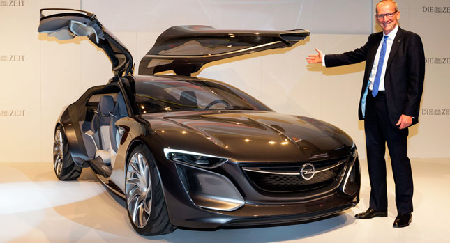  Opel Monza Concept Paves the Styling Path for Future Production Models [w/Video]
