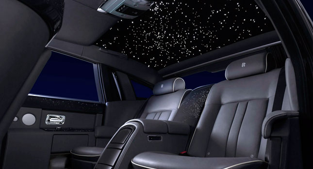 New Rolls Royce Phantom Celestial Gazes At The Stars Carscoops