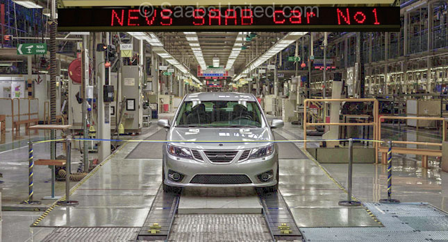  It’s No Longer a Myth – NEVS Officially Starts Saab Production