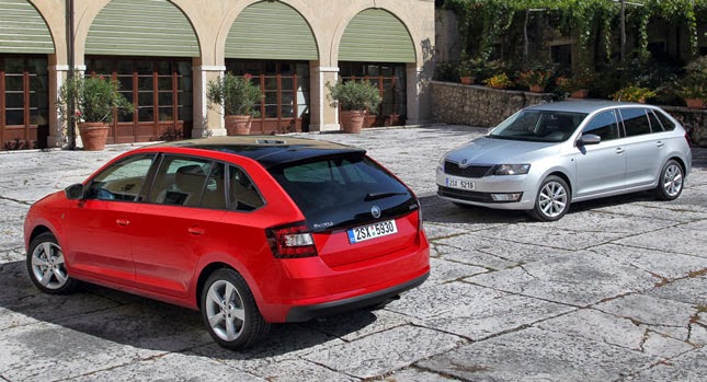  Skoda Releases New Info, Photos and Videos of Rapid Spaceback