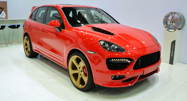  The TechArt Cayenne, Cayman and 911 of the Frankfurt Auto Show