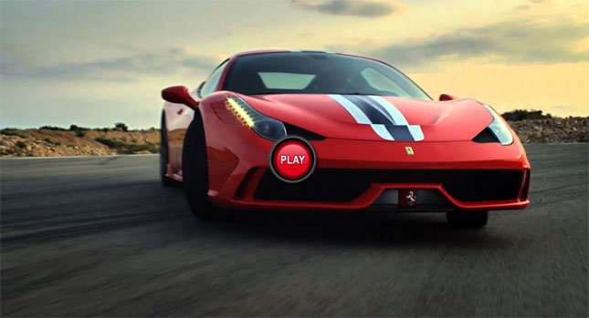  Watch the Ferrari 458 Speciale Do What it Does Best
