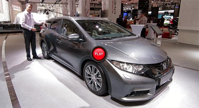  Honda Civic Tourer Chief Engineer Shows Off Car’s Defining Features