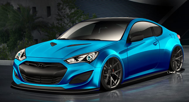 Surprise, Surprise…Another Hyundai Genesis Coupe for SEMA Show