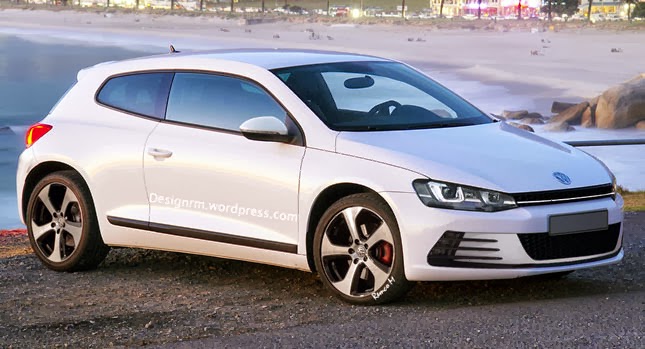  Visualizing a Facelift for the 2014 VW Scirocco