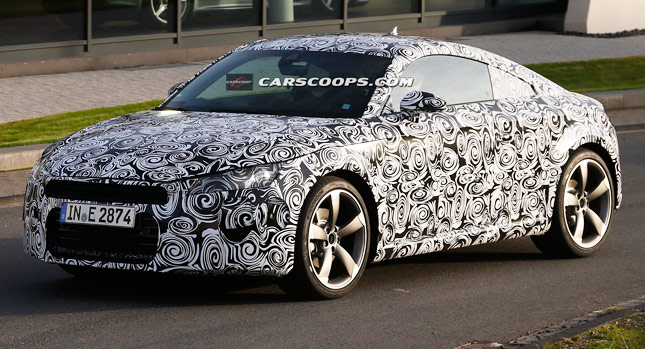  Scoop: All-New 2015 Audi TT Coupe Looks Remarkably…Familiar