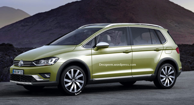  2015 VW CrossGolf Might Look Like This