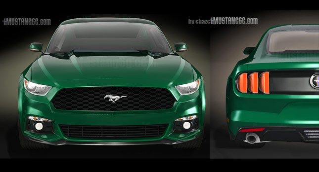  2015 Ford Mustang 3D Renders Allegedly Made from Official CAD Images [Updated]