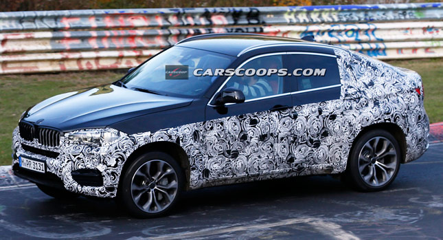  Spy Shots: New Gen 2016 BMW X6 Sports Crossover Takes Shape