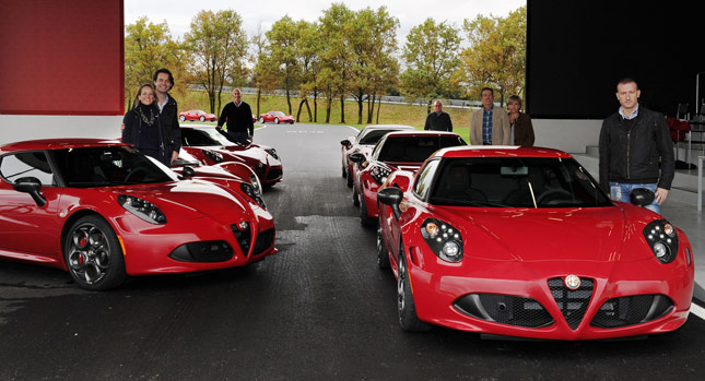  Alfa Delivers First 4C Launch Editions to European Customers in Style [w/Video]