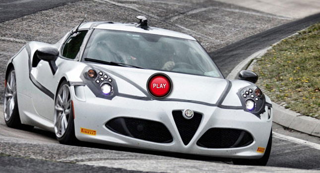  Watch the Alfa Romeo 4C Set its Nürburgring Lap Time of 8:04.40