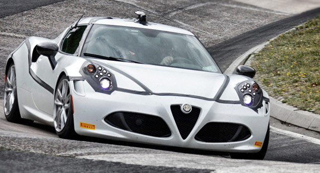  Alfa 4C's 8:04 Nurburgring Lap Time, Matches Cayman S and Sets Record for Cars Under 250hp