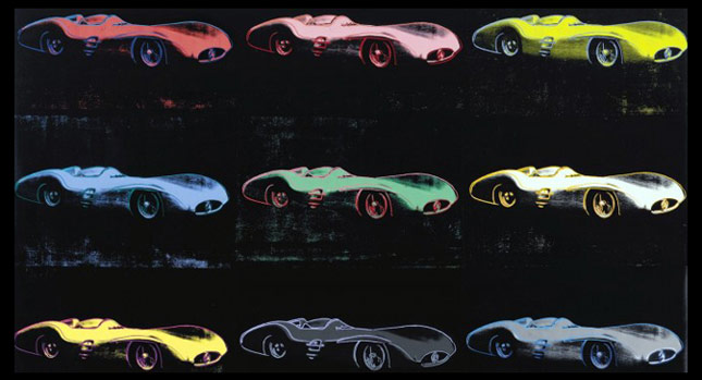  Daimler Selling Warhol’s Painting of Mercedes W196 F1 Car, Could Fetch up to $16 Million!