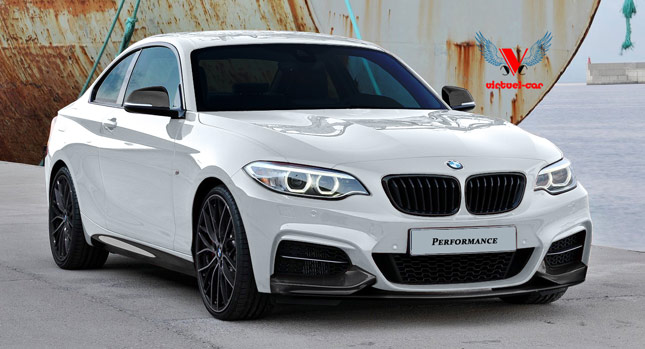  BMW 2-Series Coupe Rendered in M Performance Clothing