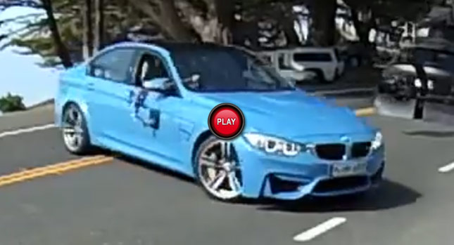  Breaking: 2015 BMW M3 F80 Sedan Filmed Completely Naked!
