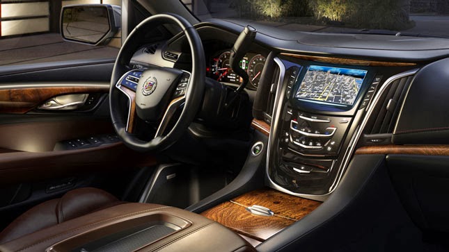 Cadillac Takes Us Aboard 2015 Escalade S Interior It S A