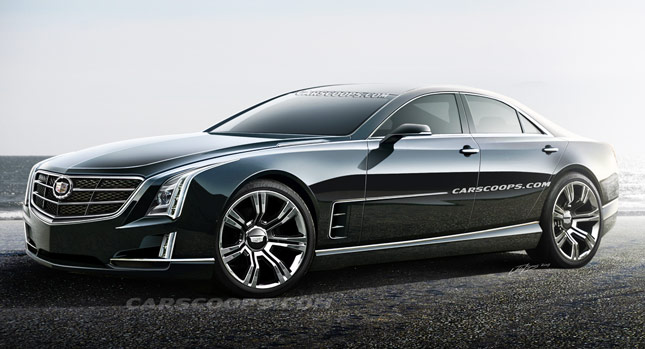  Future Cars: Envisioning Cadillac's Upcoming Mercedes S-Class Rivaling Large Sedan