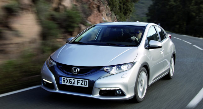  Euro Honda Civic Equipped With 1.6 i-DTEC Diesel Impresses in UK Efficiency Competition