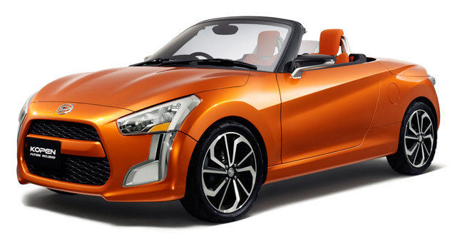  Daihatsu Kopen Roadster Concepts One Step Before Production