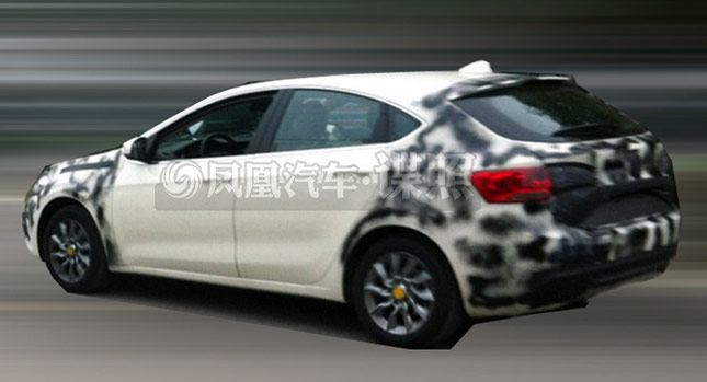  Dodge Dart's Chinese Twin, the Fiat Viaggio, Scooped in Hatchback Form