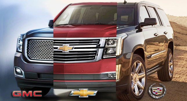  We Put GM’s Big Three SUVs Side by Side, Drawing Preliminary Conclusions