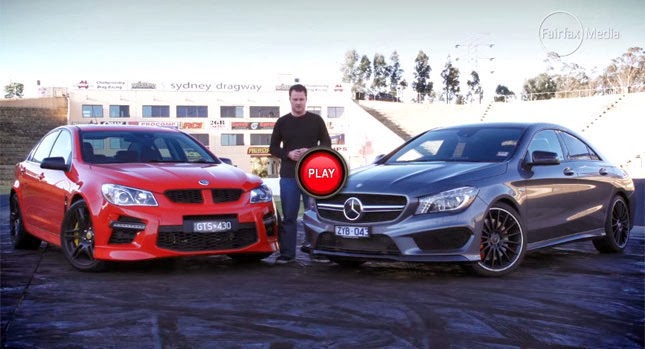  Which One Would You Get: 577HP Holden HSV GTS or 355HP Mercedes CLA45 AMG?