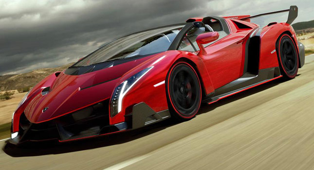  New Lamborghini Veneno Roadster will Put a £3.3 Million Dent to Your Bank Account