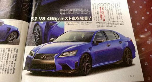  2015 Lexus GS F "Uncovered" or "Digitally Covered"?