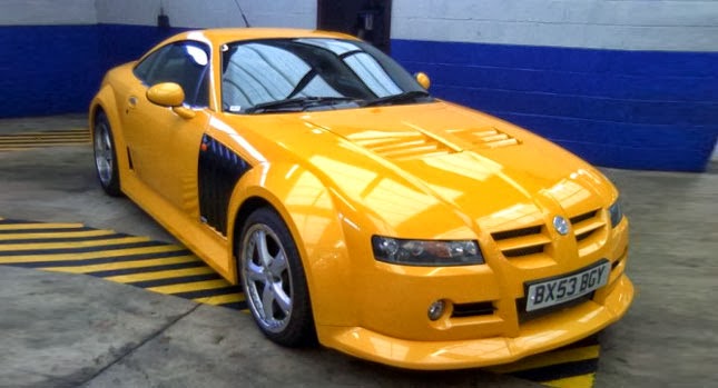 UK Sheriff's Office Seizes Rare MG X Power SV and Lists it for Sale