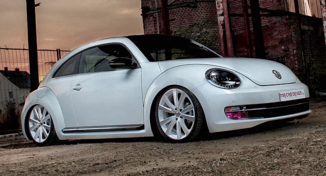  New VW Beetle Mk2 Slammed Down to the Ground