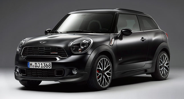  Mini Goes All Dark Knight with Limited Edition Countryman and Paceman