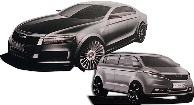  Qoros Reportedly Has Mid-Sized Sedan and Minivan in the Works